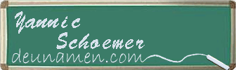 Yannic Schoemer Visitenkarte